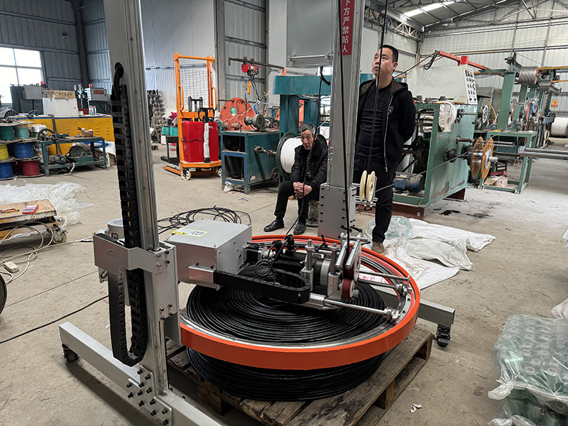 全自動(dòng)盤線機(jī)