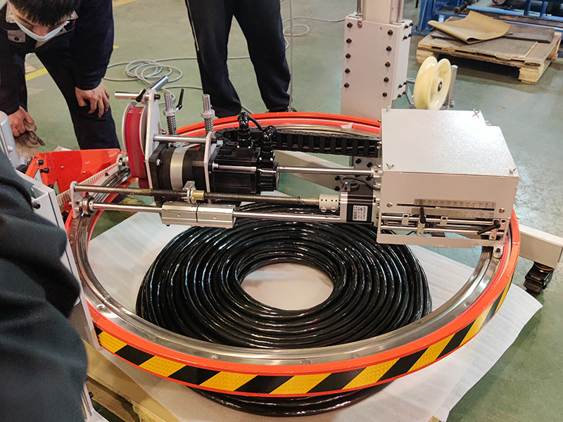 全自動(dòng)盤線機(jī)